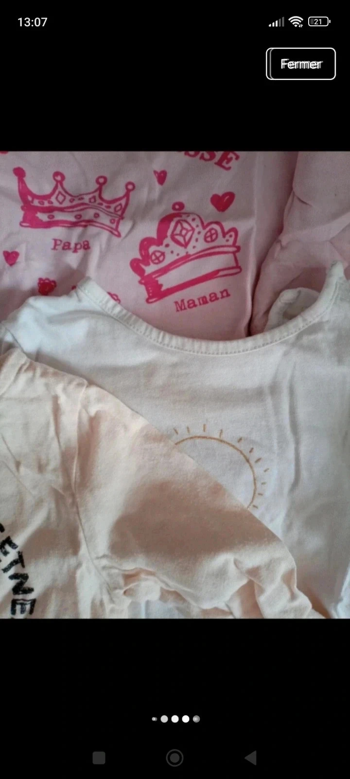 Lot de roupas para meninas 12 meses primavera verão – photo 9